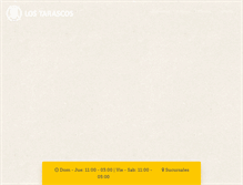 Tablet Screenshot of lostarascos.com.mx